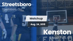 Matchup: Streetsboro vs. Kenston  2018