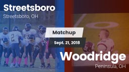 Matchup: Streetsboro vs. Woodridge  2018