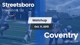 Matchup: Streetsboro vs. Coventry  2019