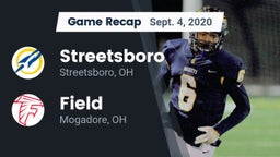 Recap: Streetsboro  vs. Field  2020
