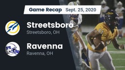 Recap: Streetsboro  vs. Ravenna  2020