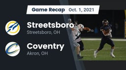 Recap: Streetsboro  vs. Coventry  2021