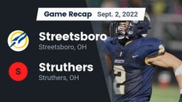 Recap: Streetsboro  vs. Struthers  2022