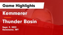 Kemmerer  vs Thunder Basin Game Highlights - Sept. 9, 2022