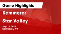 Kemmerer  vs Star Valley Game Highlights - Sept. 9, 2022