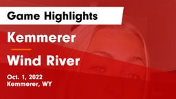 Kemmerer  vs Wind River Game Highlights - Oct. 1, 2022