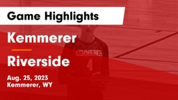 Kemmerer  vs Riverside Game Highlights - Aug. 25, 2023