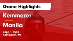Kemmerer  vs Manila Game Highlights - Sept. 1, 2023