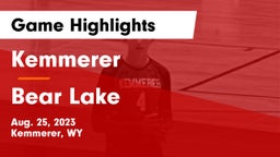 Kemmerer  vs Bear Lake Game Highlights - Aug. 25, 2023