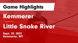 Kemmerer  vs Little Snake River Game Highlights - Sept. 29, 2023