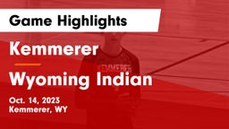 Kemmerer  vs Wyoming Indian Game Highlights - Oct. 14, 2023