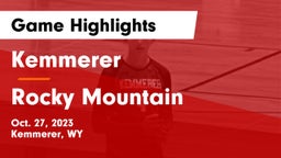 Kemmerer  vs Rocky Mountain Game Highlights - Oct. 27, 2023