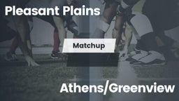 Matchup: Pleasant Plains vs. Athens/Greenview  2016