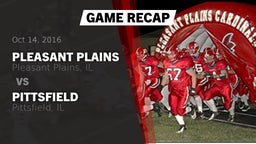 Recap: Pleasant Plains  vs. Pittsfield  2016