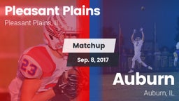 Matchup: Pleasant Plains vs. Auburn  2017