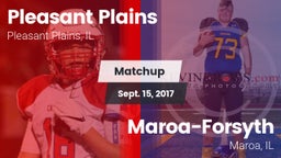 Matchup: Pleasant Plains vs. Maroa-Forsyth  2017