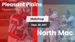 Matchup: Pleasant Plains vs. North Mac  2017