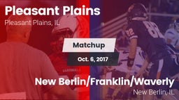 Matchup: Pleasant Plains vs. New Berlin/Franklin/Waverly  2017
