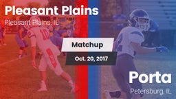 Matchup: Pleasant Plains vs. Porta  2017