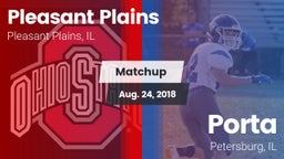 Matchup: Pleasant Plains vs. Porta  2018