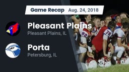 Recap: Pleasant Plains  vs. Porta  2018