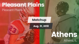 Matchup: Pleasant Plains vs. Athens  2018