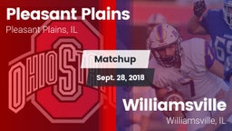 Matchup: Pleasant Plains vs. Williamsville  2018