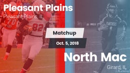 Matchup: Pleasant Plains vs. North Mac  2018
