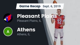 Recap: Pleasant Plains  vs. Athens  2019