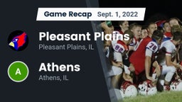 Recap: Pleasant Plains  vs. Athens  2022