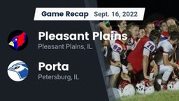 Recap: Pleasant Plains  vs. Porta  2022