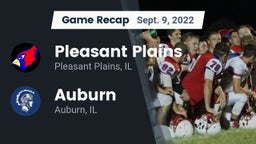 Recap: Pleasant Plains  vs. Auburn  2022
