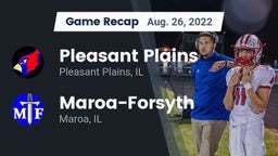 Recap: Pleasant Plains  vs. Maroa-Forsyth  2022