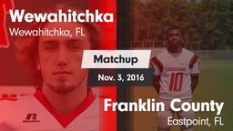 Matchup: Wewahitchka vs. Franklin County  2016