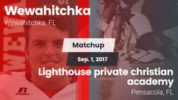 Matchup: Wewahitchka vs. Lighthouse private christian academy 2017