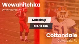 Matchup: Wewahitchka vs. Cottondale  2017