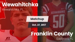 Matchup: Wewahitchka vs. Franklin County  2017
