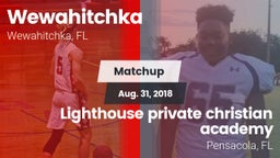 Matchup: Wewahitchka vs. Lighthouse private christian academy 2018