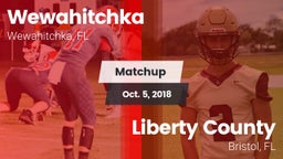 Matchup: Wewahitchka vs. Liberty County  2018