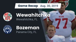 Recap: Wewahitchka  vs. Bozeman  2019