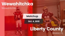 Matchup: Wewahitchka vs. Liberty County  2019