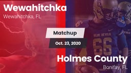 Matchup: Wewahitchka vs. Holmes County  2020