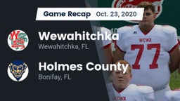 Recap: Wewahitchka  vs. Holmes County  2020