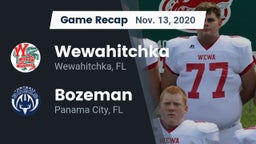 Recap: Wewahitchka  vs. Bozeman  2020