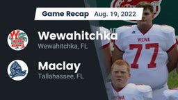 Recap: Wewahitchka  vs. Maclay  2022