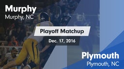 Matchup: Murphy vs. Plymouth  2016