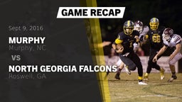 Recap: Murphy  vs. North Georgia Falcons 2016