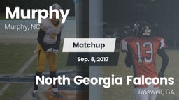 Matchup: Murphy vs. North Georgia Falcons 2017