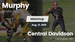 Matchup: Murphy vs. Central Davidson  2018