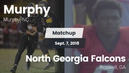 Matchup: Murphy vs. North Georgia Falcons 2018